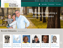 Tablet Screenshot of christianbenevolent.com